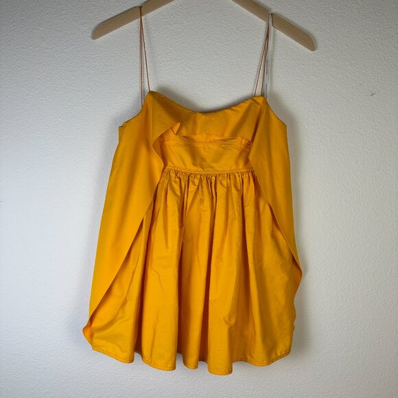 Cecilie Bahnsen Sunday Top Orange, US 4 / UK 8 - Picture 3 of 6